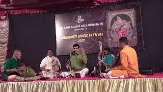 Yeti Yochanalu, Thyagaraja Kriti, Sikkil Gurucharan, Rajesh Srinivasan Mridangam