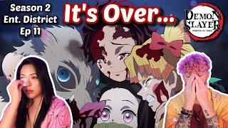 Season Finale..  | Demon Slayer Reaction S2 Ep 11 Entertainment District