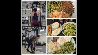 15 Week Out Update - Training overview & meal variety tips