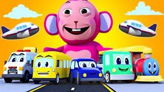 Wheels On The Vehicles Song + Sing Along Kids Songs by @AllBabiesChannel on @hooplakidz