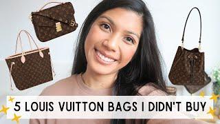 5 LOUIS VUITTON HANDBAGS I LOVE, BUT DID NOT BUY | Michelle Orgeta