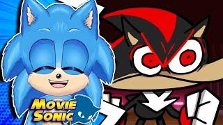 Movie Sonic Reacts To Something About Shadow The Hedgehog ANIMATED!!!