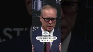 Paul Maurice Doesn't Hold Back 