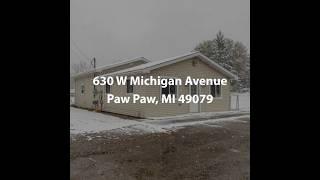 630 W Michigan Avenue Paw Paw MI 49079 | 3 Bedroom Home For Sale