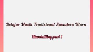 Belajar Musik Sumatera Utara @mandailing part 1