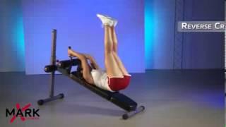 XMark Adjustable Ab Bench