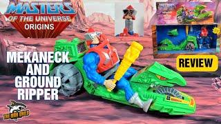 Masters of the Universe Origins MEKANECK AND GROUND RIPPER Review!