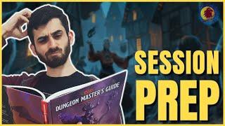 Session Prep Checklist - Prepare for your D&D Game!