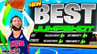 NBA 2K25 BEST JUMPSHOTS FOR GUARDS 6'4 AND UNDER HIGHEST GREEN WINDOW 100% GREENLIGHT!!