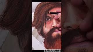 KGF Chapter 2, Yash Drawing, #kgfchapter2 #shorts #kgf