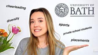 answering your questions about bath uni  sports, placements, diversity etc!