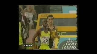 Hicham El Guerrouj 1500m World record (14/07/1998 Roma Golden League) Unpublished. High Quality