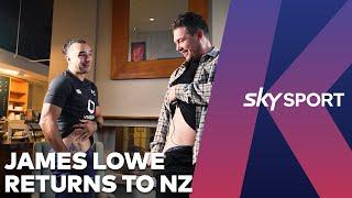 James Lowe Returns To NZ | Sky Sport