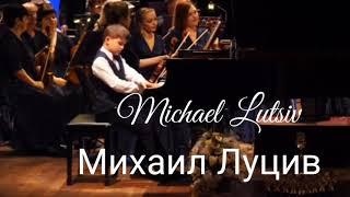 #mozart Yuri Polunin Piano Concertino in A minor Soloist  Michael Lutsiv 10 years old Boy