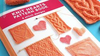 Peek Inside  Knit Hearts Pattern Book