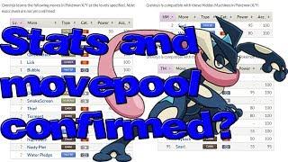 Pokemon X and Y Final Starter Evolution Stats and Movepool Confirmed?
