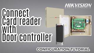 HOW TO: connect card reader to controller by using configuration software