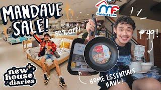 New House Diaries : Mandaue Super Sale Shopping + Home Essentials Haul! 