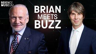 Professor Brian Cox meets Buzz Aldrin