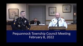 Pequannock Township Council Meeting