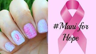 Diseño de Uñas Cancer de Mama | #Mani For Hope | MakeupbyIve