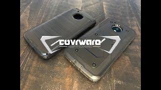 Motorola Moto E4 PLUS, [AEGIS SERIES / IRON TANK] COVRWARE Armor Holster Case