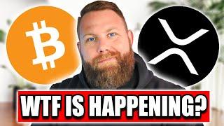 BITCOIN & XRP: WTF IS HAPPENING? MARKET REACTION IS NOT NORMAL...