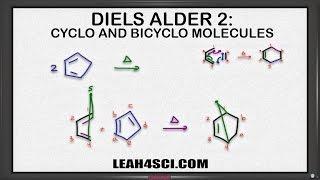 Diels Alder Reaction Cyclo Reactants and Bicyclo Products