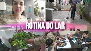 CUIDANDO DO LAR| ALMOÇO SIMPLES| ROTINA DE MÃE E DONA DE CASA #vlogs #rotinadodia