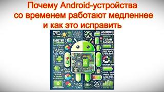 Почему Android устройства со временем работают медленнее и как это исправить