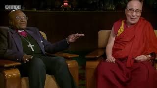 Dalai Lama and Desmond Tutu laughing