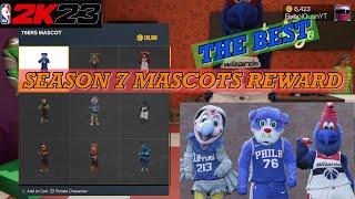 THE BEST MASCOTS IN NBA 2K23 SEASON 7 | *WATCH* THIS BEFORE YOU BUY A MASCOT | SEASON 7 REWARDS