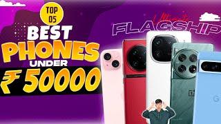 Top 5 Best Smartphone Under 50000 in April 2024 | Best Flagship Phones Under 50000