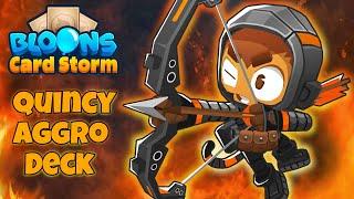 Quincy Aggro is the BEST and WORST Deck in Bloons Card Storm