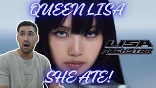 LISA THE KPOP QUEEN! | LISA - ROCKSTAR (Official Music Video) | REACTION!