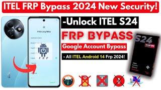 -Unlock ITEL FRP Bypass 2024 [Without PC] -ITEL S24 Frp Bypass Google Account -Itel S667LN Frp Lock!