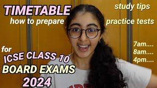 #37  How to prepare for BOARD EXAMS | most effective STUDY TIMETABLE