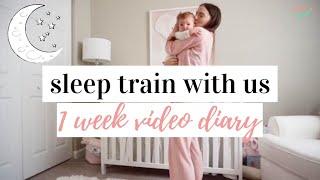 SLEEP TRAIN WITH US  | Co-Sleeping To Sleeping Through The Night | Sleep Training Tips