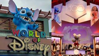 World of Disney Store at Disney Springs - July 2023 Shopping Tour in 4K | Walt Disney World Florida