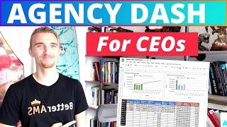 Agency reporting dashboard for CEOs (Built by a 7 figure digital marketing agency with google sheets