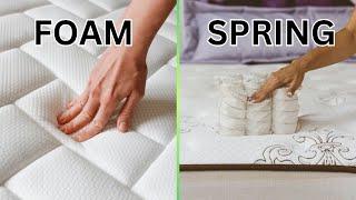 Foam Mattress vs Spring Mattress: Which is Right for You?