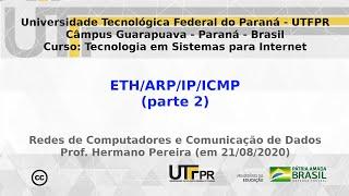 Redes 1 - APNP 09b - ETH/ARP/IP/ICMP (parte 2)