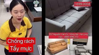 Ghế sofa giường 1699k | Thế giới nội thất Hạ Long