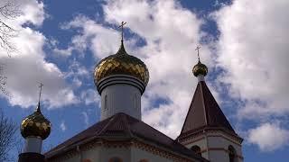 10 04 20 Молодечно . Колокольный звон , церковь  Св.Георгия Победоносца (FHD)