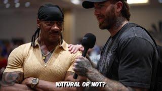 Bodybuilders Confronted with Natural or Not