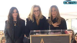 Jennifer Aniston & Lisa Kudrow Honor Courteney Cox at Walk of Fame