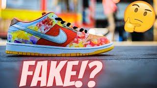 Guided Laces: Are My Street Hawker Nike SB Dunks Fake???