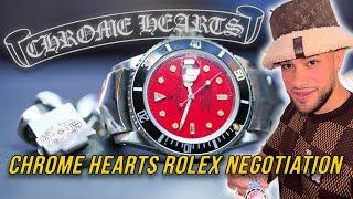 BUYING ONE OF A KIND CHROME HEARTS ROLEX!