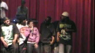 [N]othin [B]ut [M]oney & THE One Love Production Camp. Spring Jam 09 Performing "Wats Gud"