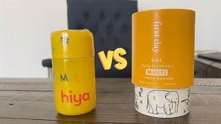 Hiya vs First Day: Which Vitamins Do My Kids Like Better?